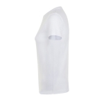 T-shirt économique pour femmes 100% coton 150 g/m² SOL'S Regent couleur blanc vue latérale