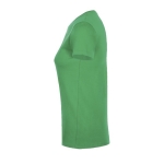 T-shirt économique pour femmes 100% coton 150 g/m² SOL'S Regent couleur vert vue latérale