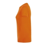 T-shirt économique pour femmes 100% coton 150 g/m² SOL'S Regent couleur orange vue latérale