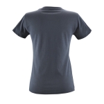 T-shirt économique pour femmes 100% coton 150 g/m² SOL'S Regent couleur titan vue arrière