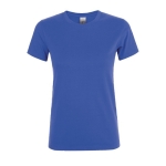 T-shirt économique pour femmes 100% coton 150 g/m² SOL'S Regent couleur bleu roi troisième vue