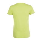 T-shirt économique pour femmes 100% coton 150 g/m² SOL'S Regent couleur vert clair vue arrière