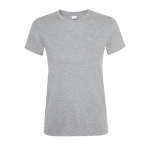 T-shirt économique pour femmes 100% coton 150 g/m² SOL'S Regent couleur gris chiné
