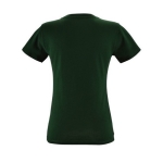 T-shirt économique pour femmes 100% coton 150 g/m² SOL'S Regent couleur vert foncé vue arrière