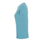 T-shirt économique pour femmes 100% coton 150 g/m² SOL'S Regent couleur bleu ciel vue latérale