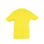 T-shirt pour enfants personnalisable coton 150 g/m² SOL'S Regent Kids couleur jaune sixième vue