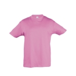 T-shirt pour enfants personnalisable coton 150 g/m² SOL'S Regent Kids couleur rose