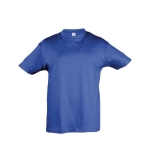 T-shirt pour enfants personnalisable coton 150 g/m² SOL'S Regent Kids couleur bleu roi troisième vue