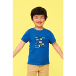 T-shirt pour enfants personnalisable coton 150 g/m² SOL'S Regent Kids couleur bleu marine