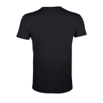 T-shirts publicitaires cintrés en coton 150 g/m² SOL'S Regent Fit couleur noir vue arrière