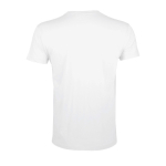 T-shirts publicitaires cintrés en coton 150 g/m² SOL'S Regent Fit couleur blanc vue arrière