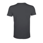 T-shirts publicitaires cintrés en coton 150 g/m² SOL'S Regent Fit couleur gris foncé vue arrière