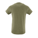 T-shirts publicitaires cintrés en coton 150 g/m² SOL'S Regent Fit couleur kaki vue arrière