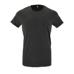 T-shirts publicitaires cintrés en coton 150 g/m² SOL'S Regent Fit couleur gris graphite sixième vue