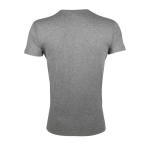 T-shirts publicitaires cintrés en coton 150 g/m² SOL'S Regent Fit couleur gris chiné vue arrière