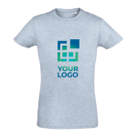 T-shirts publicitaires cintrés en coton 150 g/m² SOL'S Regent Fit vue avec zone d'impression