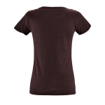 T-shirts publicitaires pour femmes en coton 150 g/m² SOL'S Regent Fit couleur bordeaux vue arrière