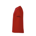 T-shirt économique pour enfants 100% coton 150 g/m² SOL'S Regent couleur rouge vue latérale