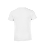 T-shirt économique pour enfants 100% coton 150 g/m² SOL'S Regent couleur blanc vue arrière