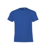 T-shirt économique pour enfants 100% coton 150 g/m² SOL'S Regent couleur bleu roi troisième vue