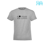 T-shirt économique pour enfants 100% coton 150 g/m² SOL'S Regent vue avec zone d'impression