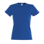 T-shirts publicitaires pour femmes 100% coton 150 g/m² SOL'S Miss couleur bleu roi troisième vue