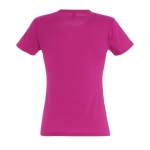 T-shirts publicitaires pour femmes 100% coton 150 g/m² SOL'S Miss couleur fuchsia vue arrière