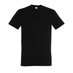 T-shirt unisexe personnalisé 100% coton 190 g/m² SOL'S Imperial couleur noir troisième vue