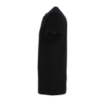 T-shirt unisexe personnalisé 100% coton 190 g/m² SOL'S Imperial couleur noir vue latérale