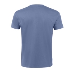T-shirt unisexe personnalisé 100% coton 190 g/m² SOL'S Imperial couleur bleu vue arrière