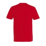 T-shirt unisexe personnalisé 100% coton 190 g/m² SOL'S Imperial couleur rouge vue arrière