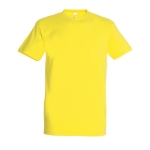 T-shirt unisexe personnalisé 100% coton 190 g/m² SOL'S Imperial couleur jaune sixième vue