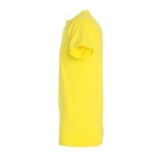 T-shirt unisexe personnalisé 100% coton 190 g/m² SOL'S Imperial couleur jaune vue latérale