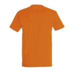 T-shirt unisexe personnalisé 100% coton 190 g/m² SOL'S Imperial couleur orange vue arrière