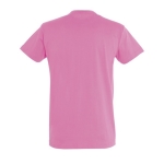 T-shirt unisexe personnalisé 100% coton 190 g/m² SOL'S Imperial couleur rose vue arrière