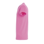 T-shirt unisexe personnalisé 100% coton 190 g/m² SOL'S Imperial couleur rose vue latérale