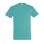 T-shirt unisexe personnalisé 100% coton 190 g/m² SOL'S Imperial couleur turquoise troisième vue