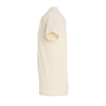 T-shirt unisexe personnalisé 100% coton 190 g/m² SOL'S Imperial couleur beige vue latérale