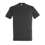T-shirt unisexe personnalisé 100% coton 190 g/m² SOL'S Imperial couleur titan