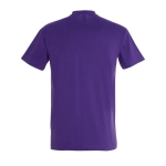 T-shirt unisexe personnalisé 100% coton 190 g/m² SOL'S Imperial couleur violet vue arrière