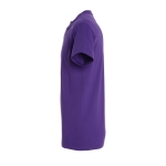 T-shirt unisexe personnalisé 100% coton 190 g/m² SOL'S Imperial couleur violet vue latérale