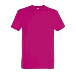 T-shirt unisexe personnalisé 100% coton 190 g/m² SOL'S Imperial couleur fuchsia