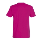 T-shirt unisexe personnalisé 100% coton 190 g/m² SOL'S Imperial couleur fuchsia vue arrière