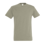 T-shirt unisexe personnalisé 100% coton 190 g/m² SOL'S Imperial couleur kaki neuvième vue