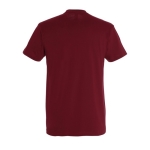 T-shirt unisexe personnalisé 100% coton 190 g/m² SOL'S Imperial couleur acajou vue arrière