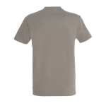 T-shirt unisexe personnalisé 100% coton 190 g/m² SOL'S Imperial couleur gris clair vue arrière