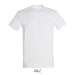 T-shirt unisexe personnalisé 100% coton 190 g/m² SOL'S Imperial couleur ivoire troisième vue