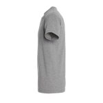 T-shirt unisexe personnalisé 100% coton 190 g/m² SOL'S Imperial couleur gris chiné vue latérale