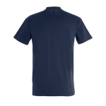 T-shirt unisexe personnalisé 100% coton 190 g/m² SOL'S Imperial couleur bleu marine vue arrière