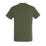 T-shirt unisexe personnalisé 100% coton 190 g/m² SOL'S Imperial couleur vert militaire vue arrière